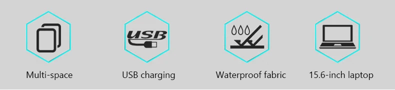 Glow in the Dark DJ Boy Waterproof Backpack