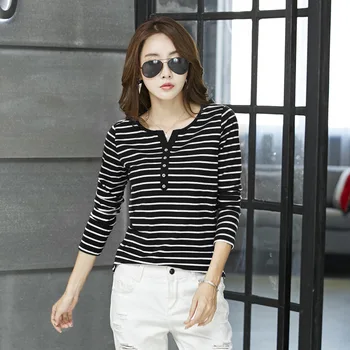 

2020 New Women's Long Sleeve T-Shirt Bottoming Shirt
