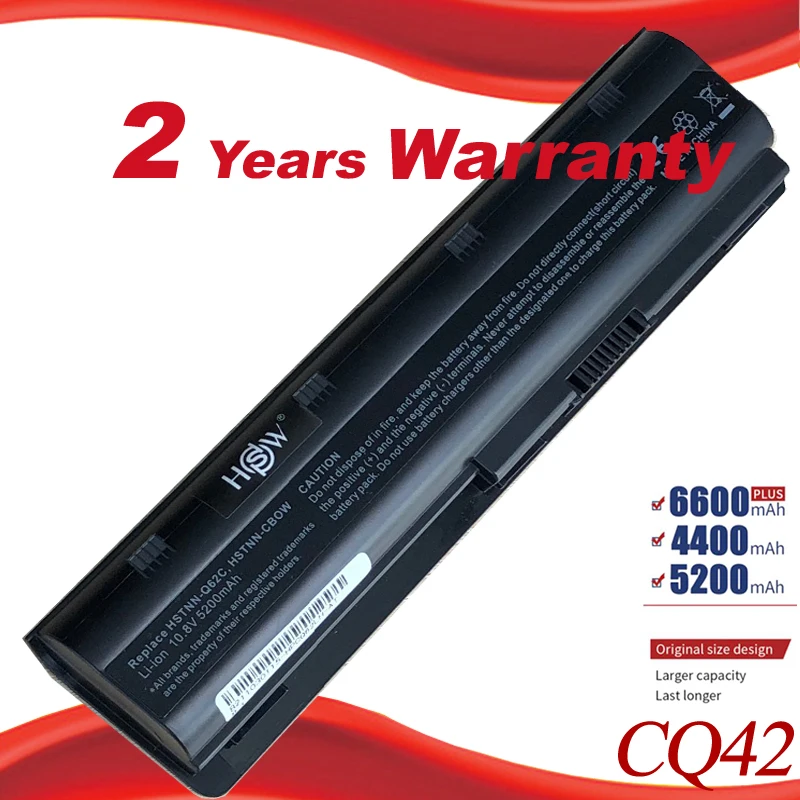 6-элементный Аккумулятор для HP Pavilion G4 G6 G7 G32 G42 G56 G62 G72 CQ32 CQ42 CQ62 CQ56 CQ72 DM4 MU06 593553-001 593562-001
