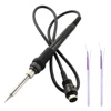 With 2pcs Extra Heating Element Original Saike Soldering Station Universal Soldering Iron Handle For Saike 852D++ 909D 898D 8586 4