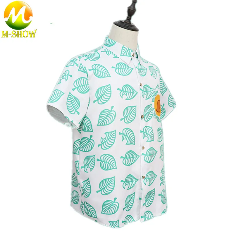 Hot Game Animal Crossing Cosplay Costume Tom Nook Shirt Short Sleeve Shirt Tees Printed Summer Tops for Adult and Kids Hot Game Animal Crossing Cosplay Costume Tom Nook Shirt Short Sleeve Shirt Tees Printed Summer Tops for Adult and Kids