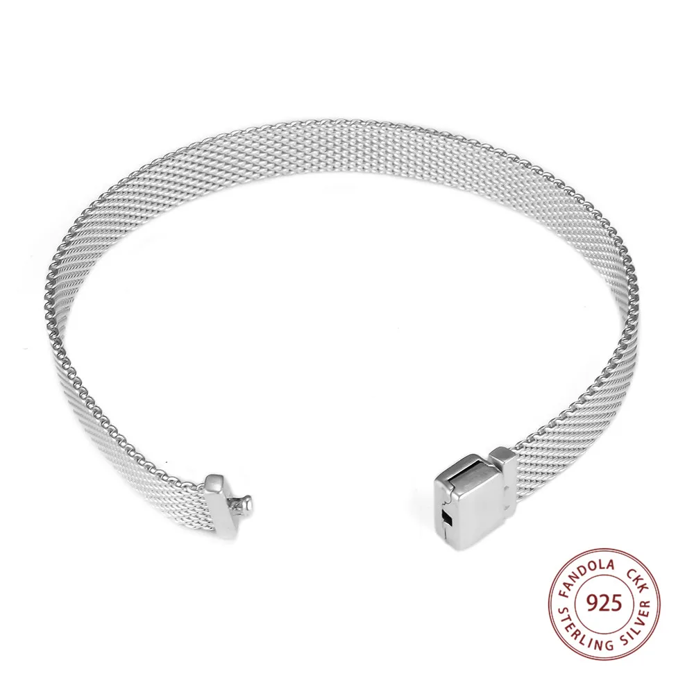 Fandola Reflexions Multi Snake Chain Bracelets Argent 925 Sterling Silver Charm Bangles Bracelets for Women Fashion Jewelry