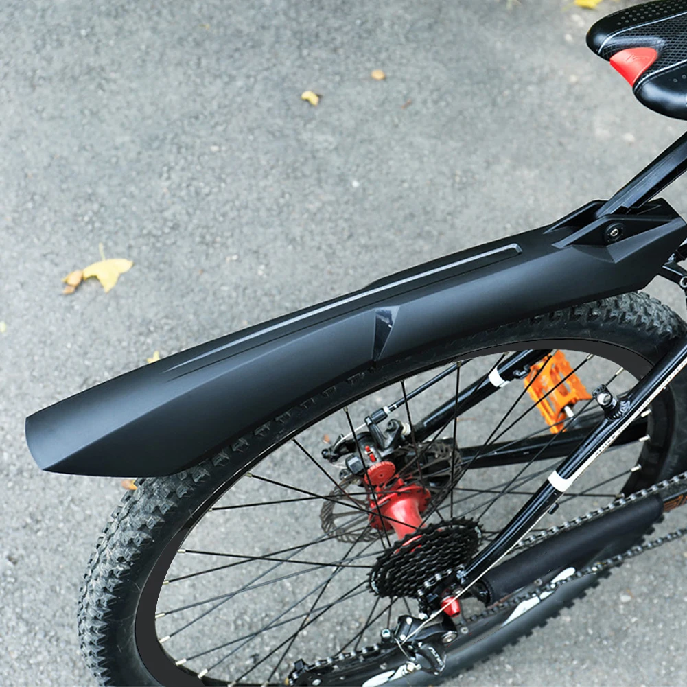 Высокое Качество Велосипедный брызговик MTB грязевые крылья передние/задние колеса крылья удобное крепление Дополнительная длина Глубокий паз крылья для велосипеда