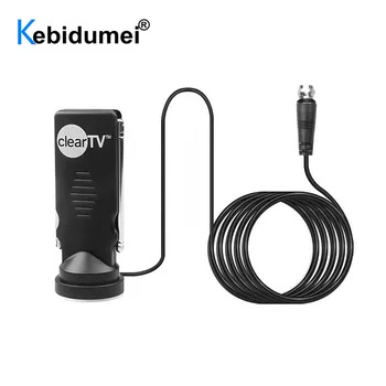 

2.5dB Gain Digital TV Antenna Signal Receiver Aerial Indoor VHF UHF For DVB-T ISDBT TV Signal DAB Radio Broadcasting