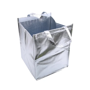 

1Pcs Aluminum Foil Ice Storage Bags Insulated Beach Food Thermal Bag Durable Outdoor Boxes Foldable Cooler Bag Lunch Picnic Bag