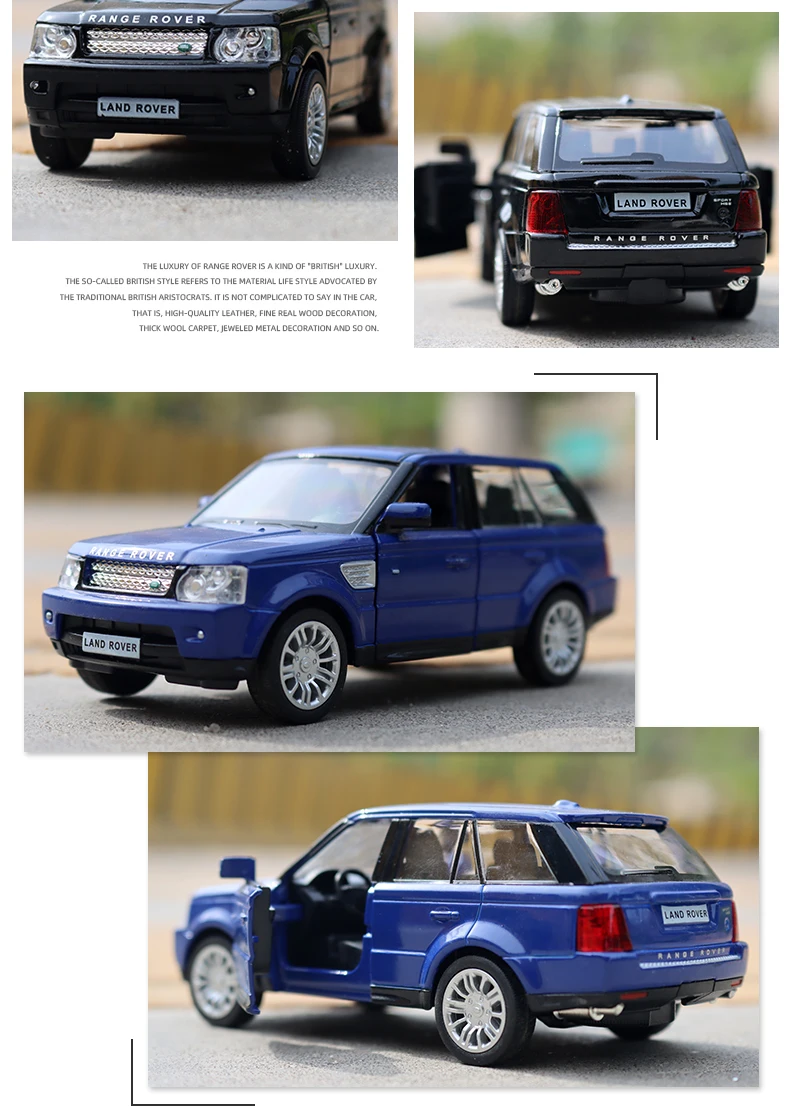 Range Rover SUV 1:36 Ölçekli Model Araba 