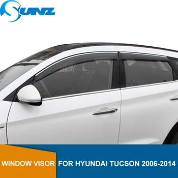 

Side Window Deflectors For HYUNDAI TUCSON 2006 2007 2008 2009 2010 2011 2012 2013 2014 Car Window Shields SUNZ