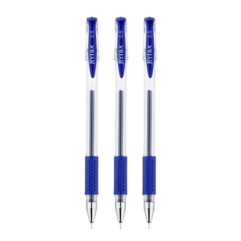 20 teile/satz Gel stift 0,5mm Kugel/Nadel Feder blau schwarz rot Tinten stange für Griff Gel Stift Nachfüllung Schul büro Schreibwaren – Detail 7