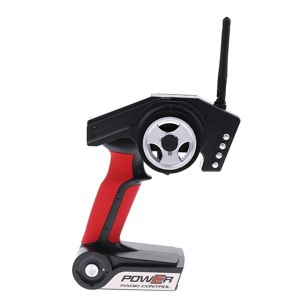 Radio Remote Control Transmitter with Receiver 3 Channel 2.4G for RC Trucks