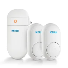 KERUI M518 беспроводной дверной звонок самостоятельное производство электроэнергии Домашняя безопасность Добро пожаловать умный дверной звонок светодиодный светильник 52 Песни с кнопкой