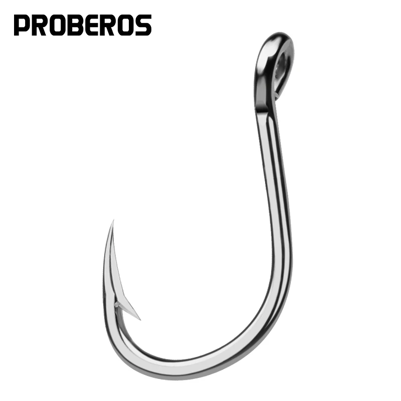 Рыболовный крючок PROBEROS SJ42 Вибрационный 1/0 # 13/0 рыболовный из нержавеющей стали|bait