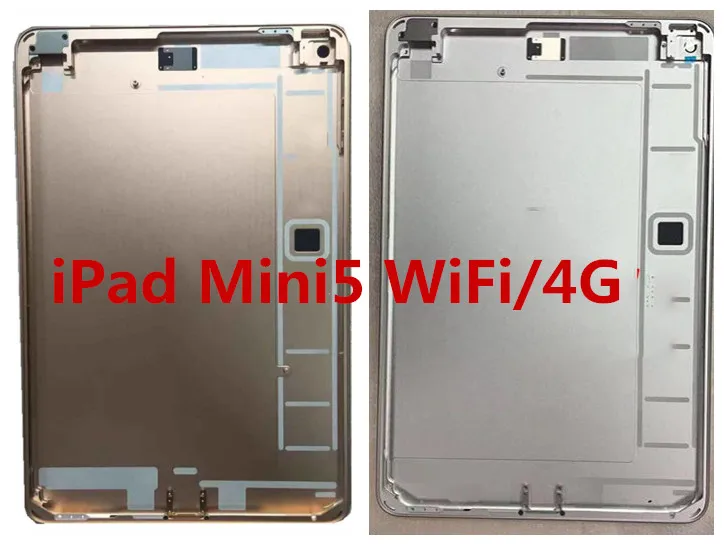 100% Оригинальный чехол для Apple Ipad Mini5 4G A2124 металлический задний корпус задняя