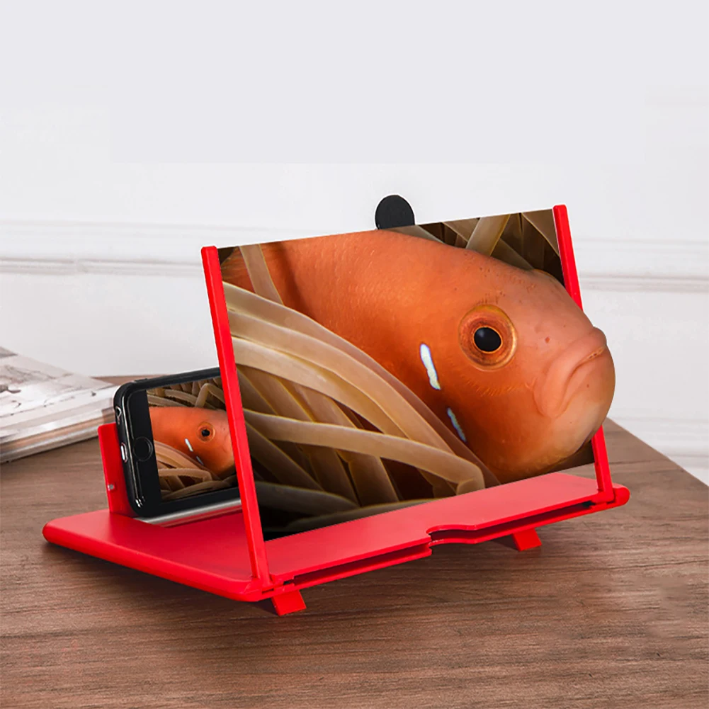  12inch Mobile Phone Bracket Screen Amplifier Foldable Eye Protection Portable Enlarged Desktop Hold