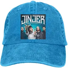 Jinjer модная крутая Регулируемая ковбойская шляпа бейсболка для мужчин и женщин Черная