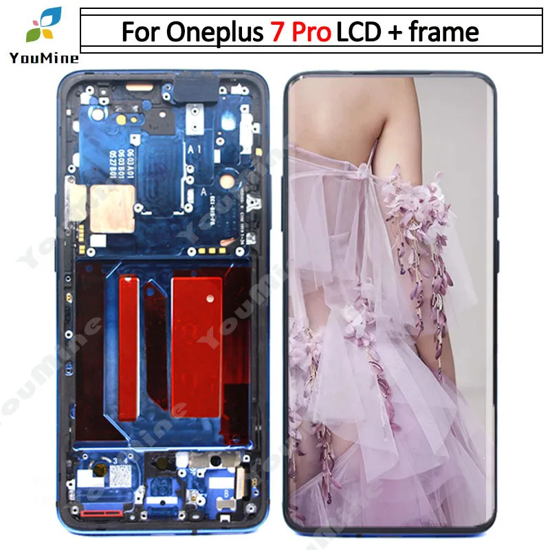 Fluid AMOLED For OnePlus 7 pro LCD Display Touch Panel