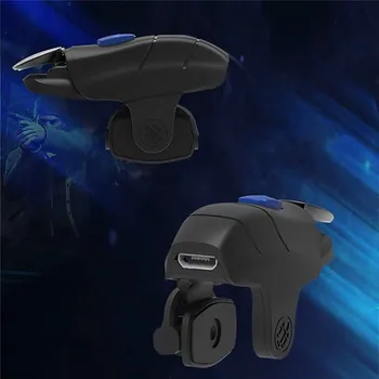 

1 Pair One-Click Burst Fire Button Game Trigger for PUBG Game Mobile Phone Game Shooting Triggers 2/4/8/16/30 Clicks Per Second