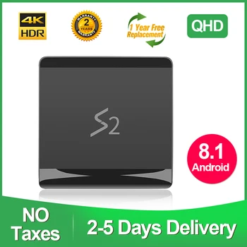 

Leadcool S2 Smart TV Box 4K Android 8.1 RK3229 Quad Core Media Player QHD HD Android TVBOX Support 2.4G Wifi 100M Set top Box