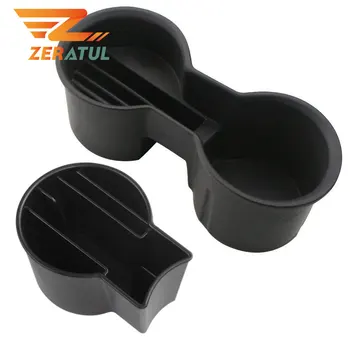 

Zeratul for Tesla Model 3 Model3 2016 - 2020 Car Water Cup Holder Insert Organizer Ashtray Beverage Bottle Key Card Holder