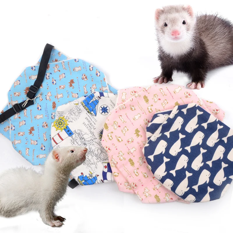 Pet Ferret Winter Plus Velvet Hammock Squirrel Sleeping Bag Totoro Rabbit Drill In Nest Pets Accessories Small Animals Products | Дом и сад