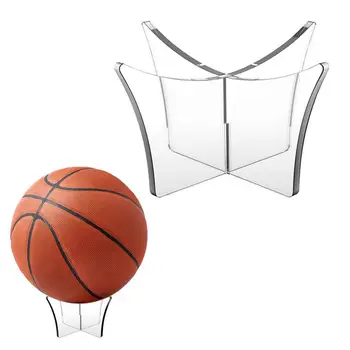 

Acrylic Ball Rack Display Bowling Rugby Bracket Basketball Ball Stand Holder Support Base Soccer Rugby Display Stand