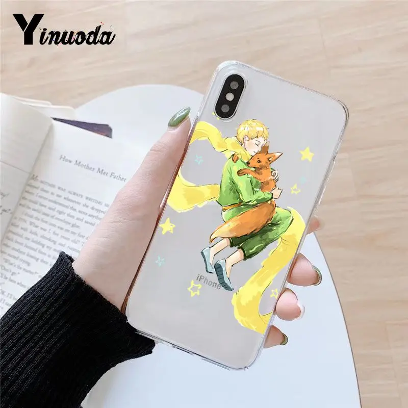 Little Prince Cover Transparent Soft Shell Phone Case for iphone 13 8 7 6 6S Plus X XS MAX 5 5S SE XR 10 Cover iPhone 11pro MAX iphone se phone case