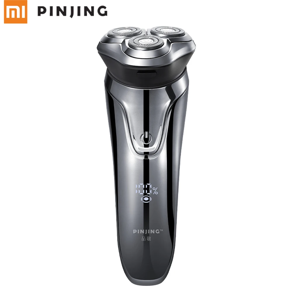 Электробритва Xiaomi Pinjing Мужская моющаяся перезаряжаемая USB машинка для бритья