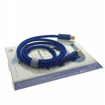 

Furutech OCC Copper GT2 USB Cable Audio USB 2.0 USB-B A-B Silver Plated Vinshle HIFI