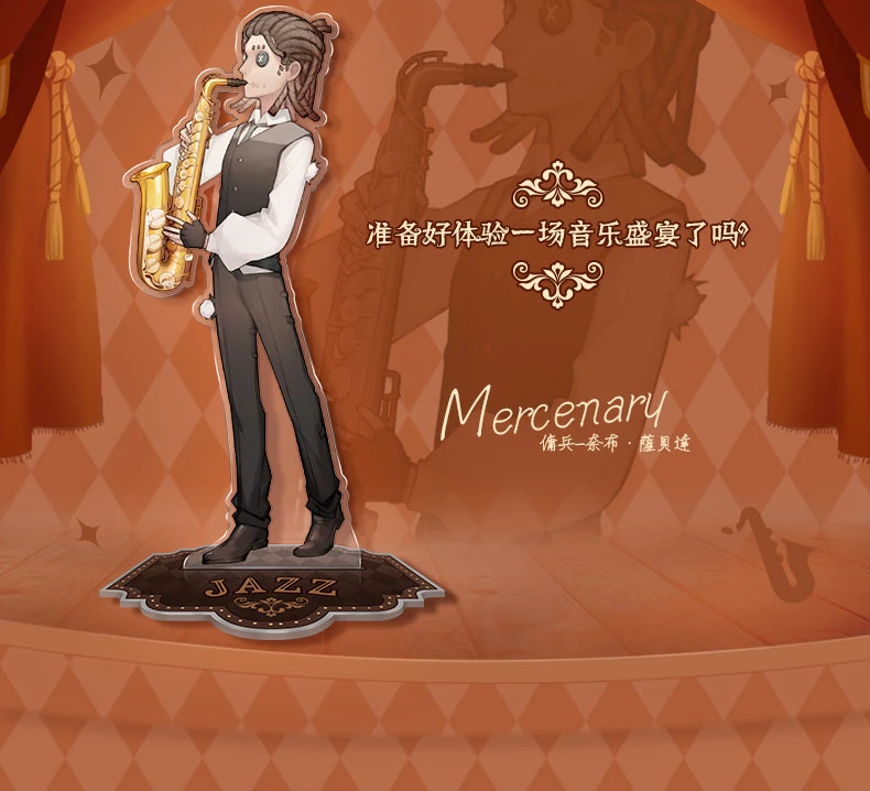 Identity V Jazz Night Theme Matha Behamfil Naib Eli Clark Demi Bourbon Acrylic Bl Stand Figure Model Cosplay Gifts Aliexpress