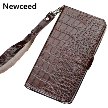 

Hand strap genuine leather wallet phone case card slot holder for Sony Xperia XZ3/Sony Xperia XZ2 magnetic book flip case cover