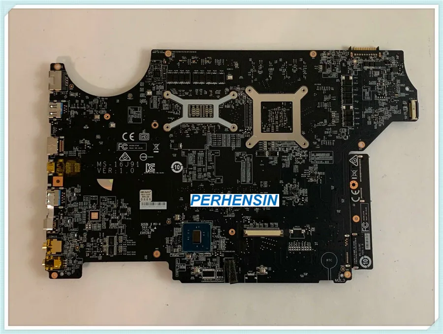 low cost  FOR MSI GE72VR GL62M LAPTOP MOTHERBOARD I5-7300HQ CPU N17P-G1-A1 GTX1050M 4GB MS-16J9 MS-16J91 VER: