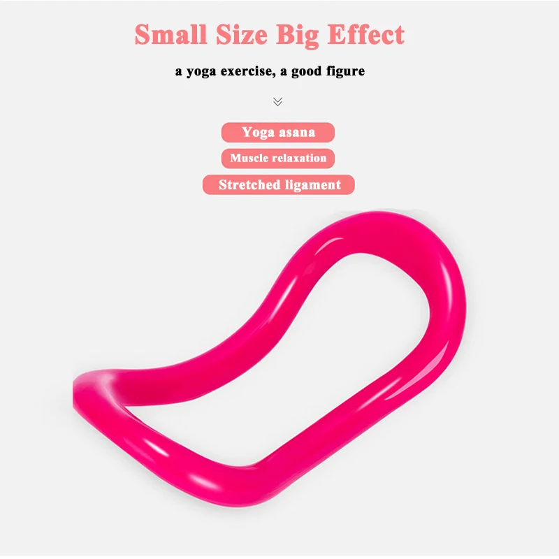 Yoga Pilates Ring Yoga Circle Stretch Ring Gym Stretch Fitness Training Equipment Fascia Massage Workout Accessories Yoga Pilates Ring Yoga Circle Stretch Ring Gym Stretch Fitness Training Equipment Fascia Massage Workout Accessories
