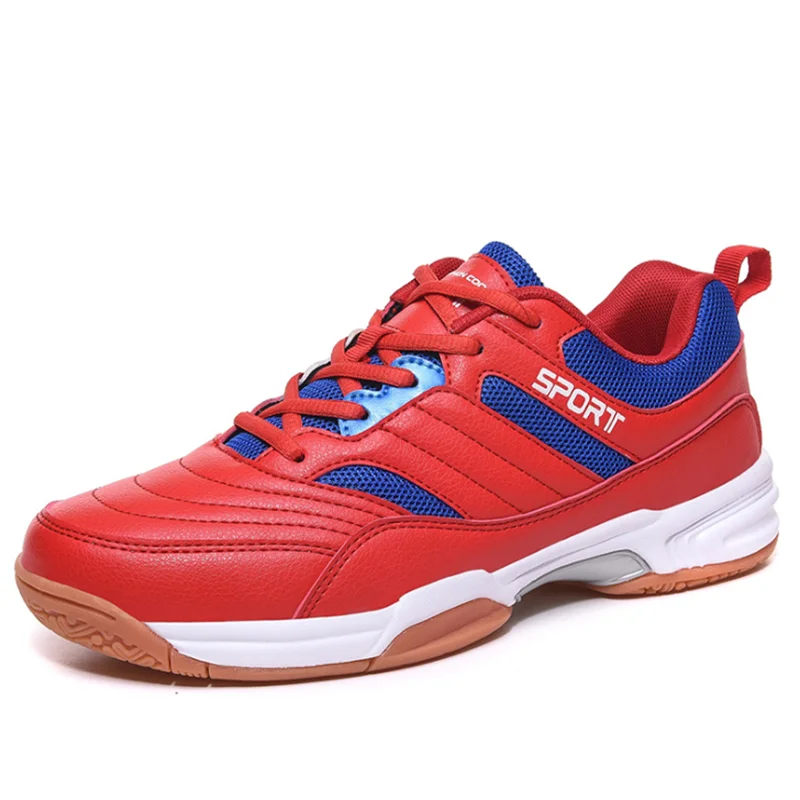 TaoBo/Лидер продаж; обувь для бадминтона для мужчин и женщин; Zapatillas Deportivas; износостойкая дышащая Спортивная обувь - Цвет: Red