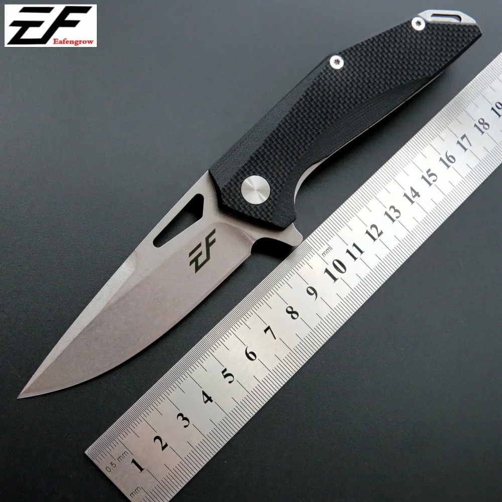 EF37 pocket folding knife D2 Steel blade + G10 handle outdoor hunting camping fruit EDC Tool | Инструменты