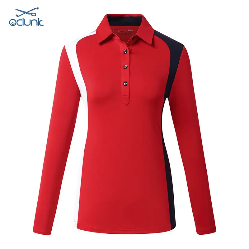 Women's Golf T-shirt Quick-drying breathable golf long-sleeved T-shirt golf outdoor sports T-shirt Golf apparel Free shipping