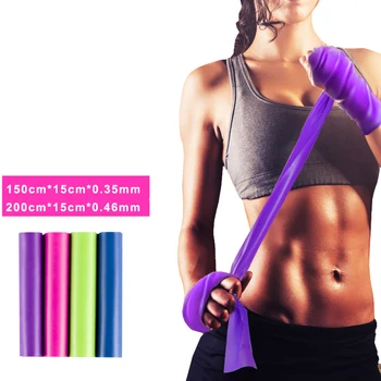 

StrengthTraining Latex Elastic Resistance Bands for Hot Gym Fitness Equipment or Workout Yoga Rubber Loops Sport