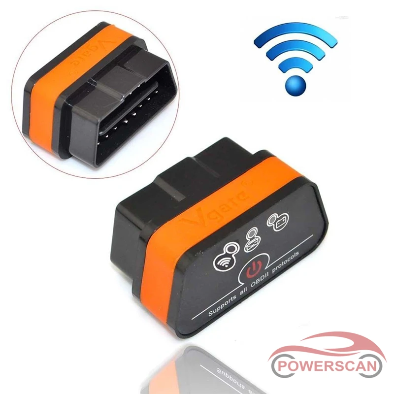 Vgate iCar2 ELM327 v2.1 wifi Bluetooth OBD2 считыватель кодов для iPhone Android ISO