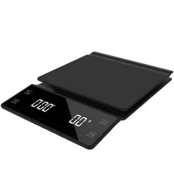 

Household Electronic 3kg/0.1g Drip Coffee Scale Precision Kitchen Scale