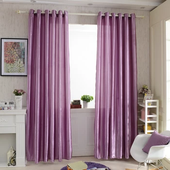 

Semi-shading Tulle Curtains Modern Style Solid Color Satin Bottom Curtain Bedroom Window Screen Decorations 1x2.5m Home Decor