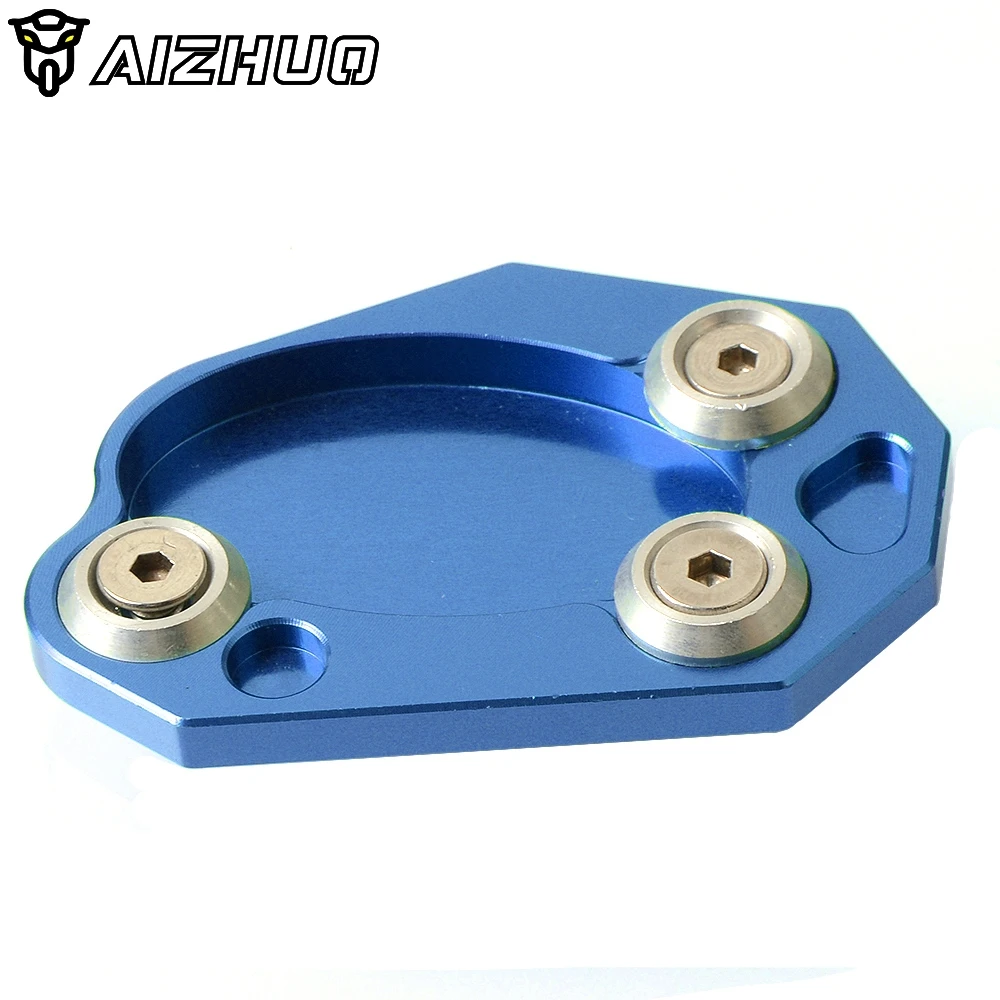 CNC алюминиевая мотоциклетная боковая подставка для увеличения пластины удлинитель подставки для Kawasaki Z800 ER6 Z 800 2013