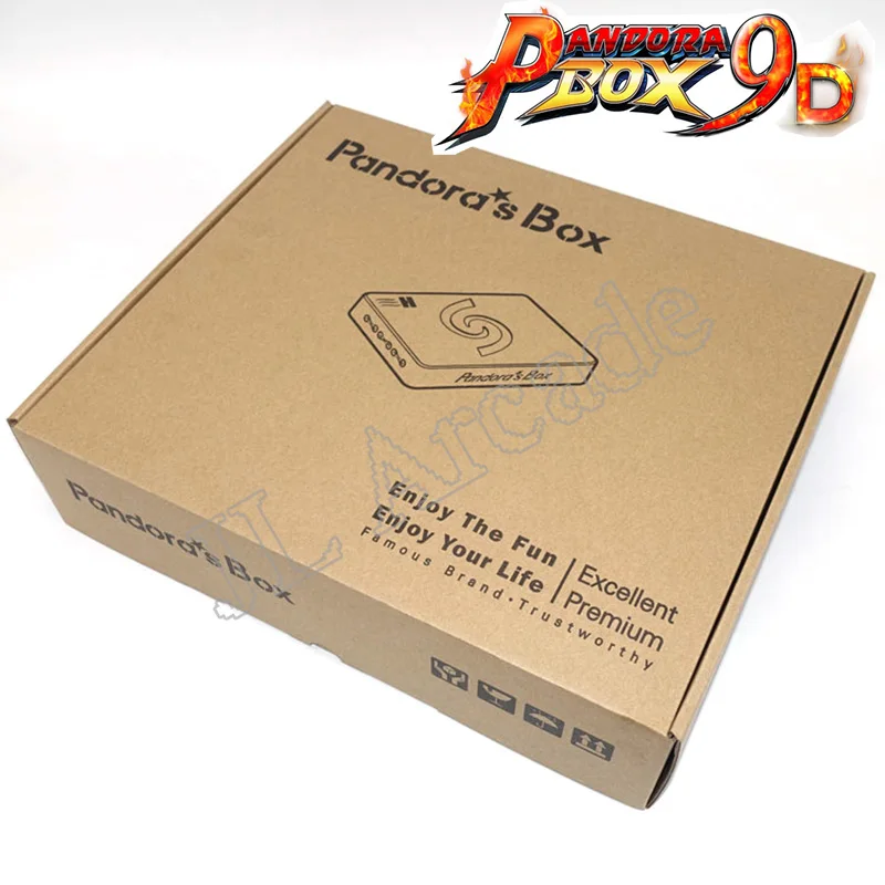 Pandora's Box 9D 2500 аркадная игровая консоль для ТВ ПК PS3 монитор Поддержка HDMI VGA USB с паузой Pandora видео аркадная машина