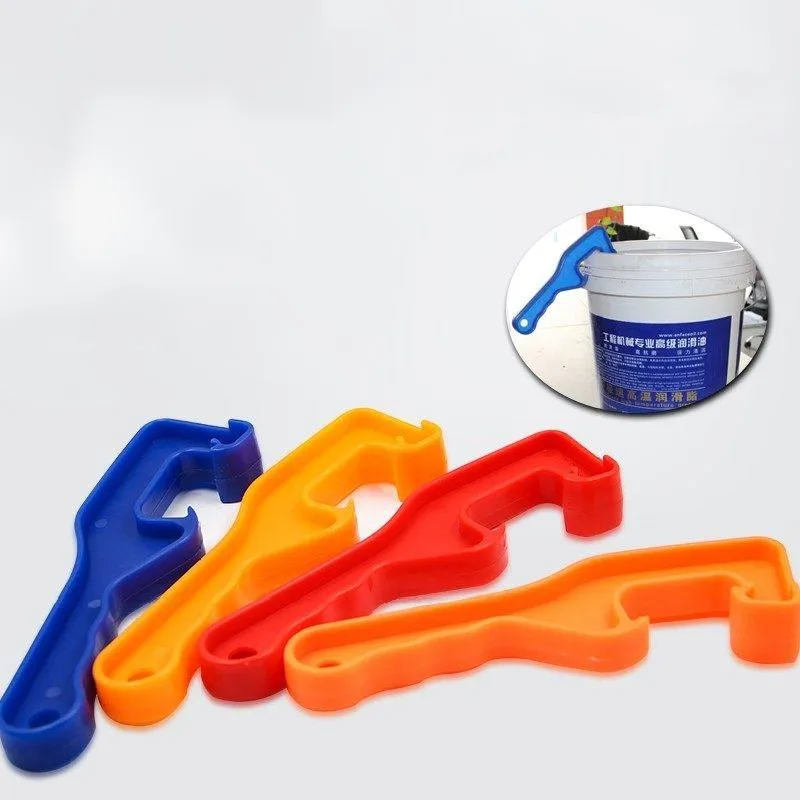 1pcs Plastic Paint Bucket Lid Opener Tool Professional Open Lid Wrench