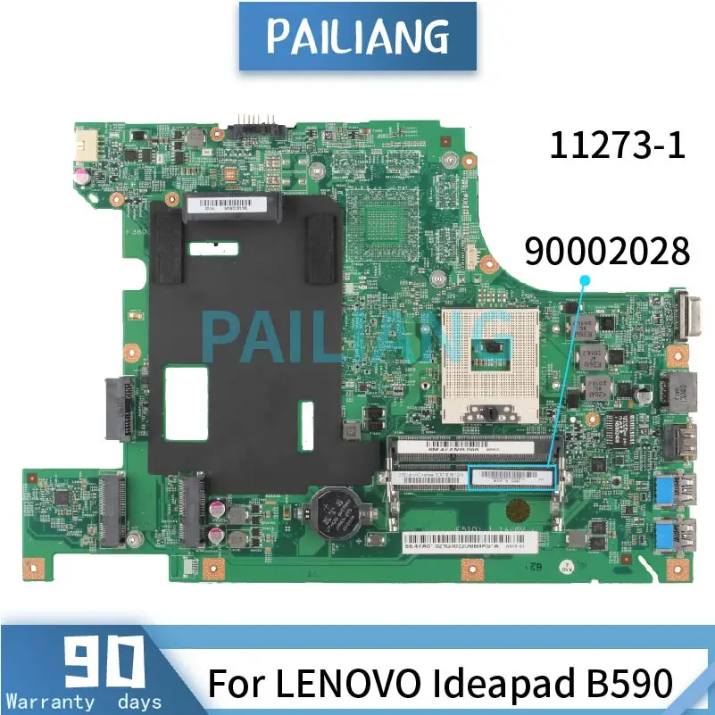 Placa-mãe do Portátil para Lenovo Ideapad B590 90002028 112731 Slj8c Ddr3 Testado ok