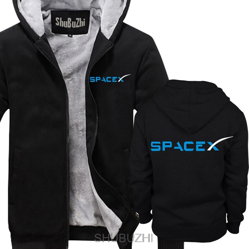 SPACEX SPACE X SPACE-X ELON MUSK FAN SPACE SCIENCE худи с логотипом FALCON мужские плотные толстовки теплое пальто sbz4464