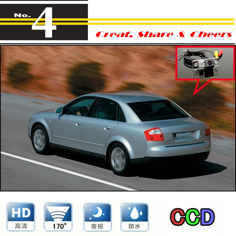 Car Camera For Audi A4 B5 8D 1994~2001 High Quality Rear View Back Up Camera For PAL  NTSC  CCD + RCA (11)