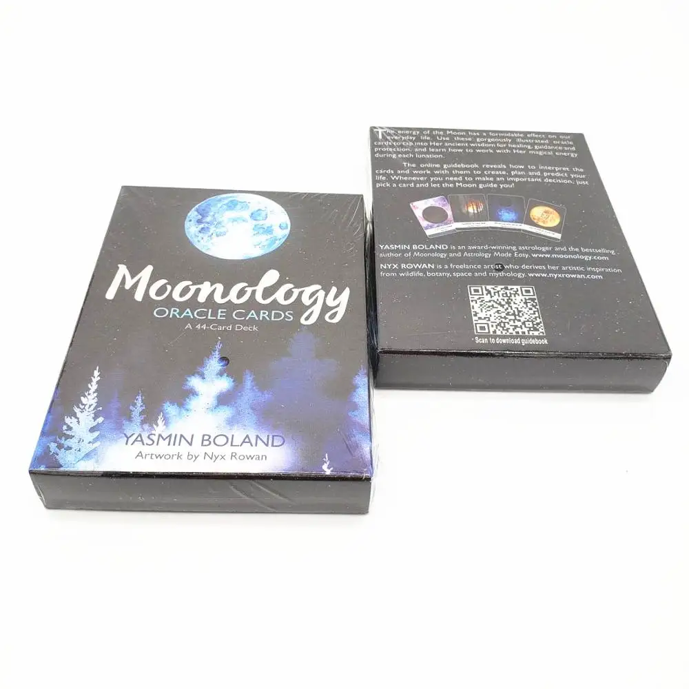

44 Cards Set Moonology Oracle Cards Magical Tarot Cards Party Entertainment Desk Game Cards