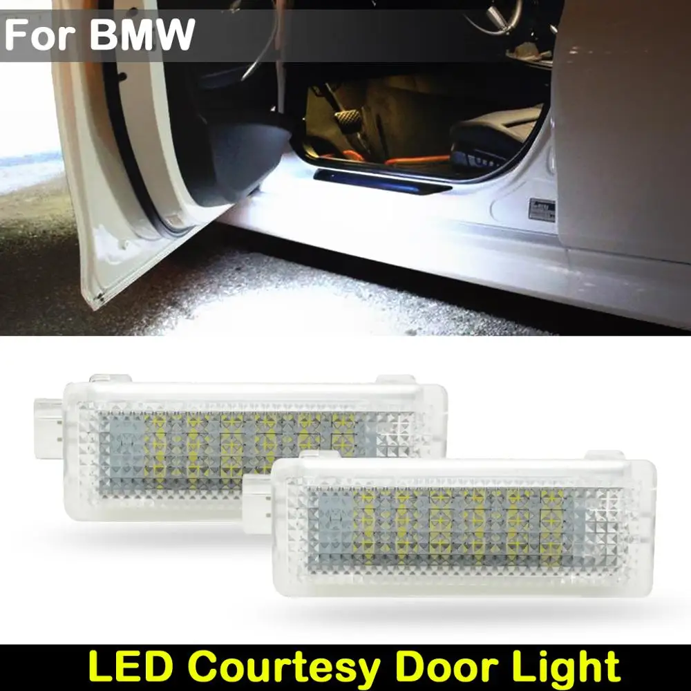 Для BMW E81 F20 E90 E91 E92 E93 E60 E61 F07 F10 F11 F18 E63 E65 F01 F02 E83 X3 F25 E70 Белый светодиодный любезно