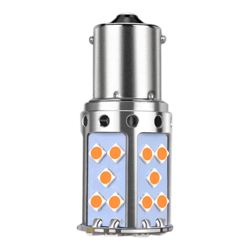 LED Bulb 3030 35SMD Canbus Lamp For Car Turn Signal Lights Amber Lighting 12V 24V | Автомобили и мотоциклы
