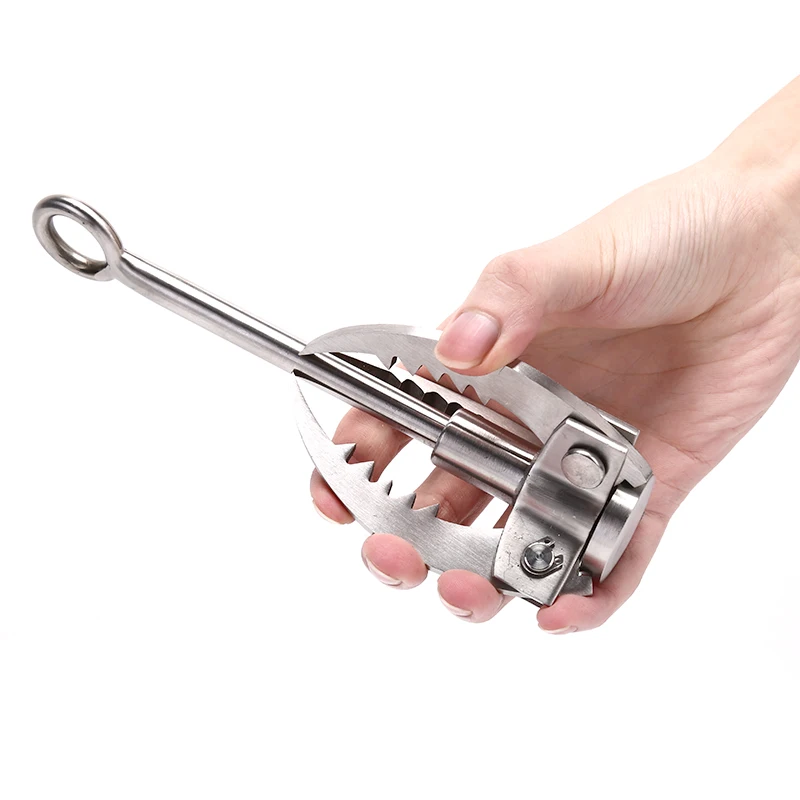 Outdoors Climbing Camping Hiking Fishing Survival Foldable Grappling Hook Claw Military Fighting Carabiner Tool Wall Equipment