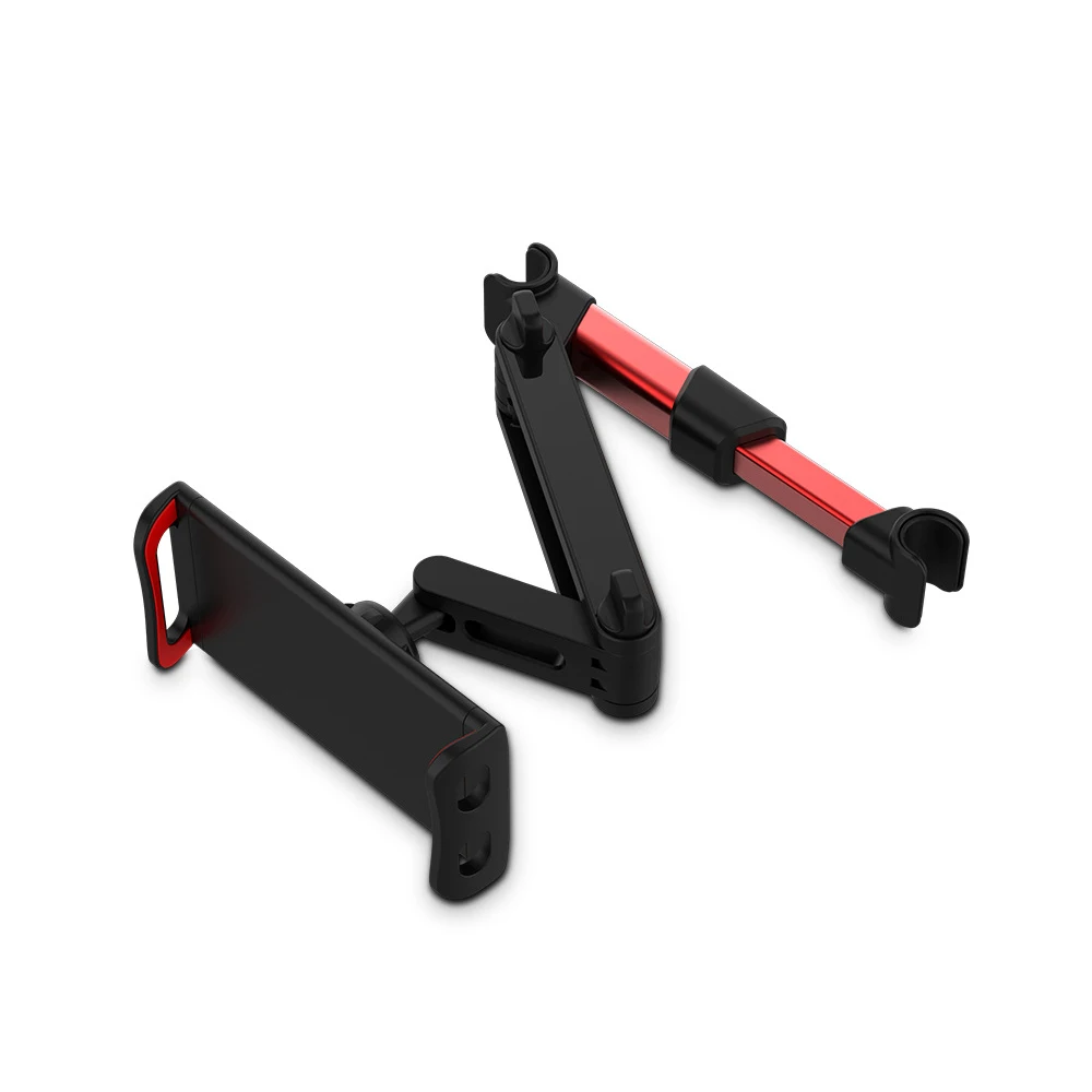 4-11 Inch red Автомобильный держатель для телефона, задняя подушка для планшета, автомобильная подставка для сиденья, задний подголовник, Монтажный кронштейн для IPhone, Xiaomi, IPad, планшета 4-11/12, 9 дюймов - Цвет: 4-11 Inch red