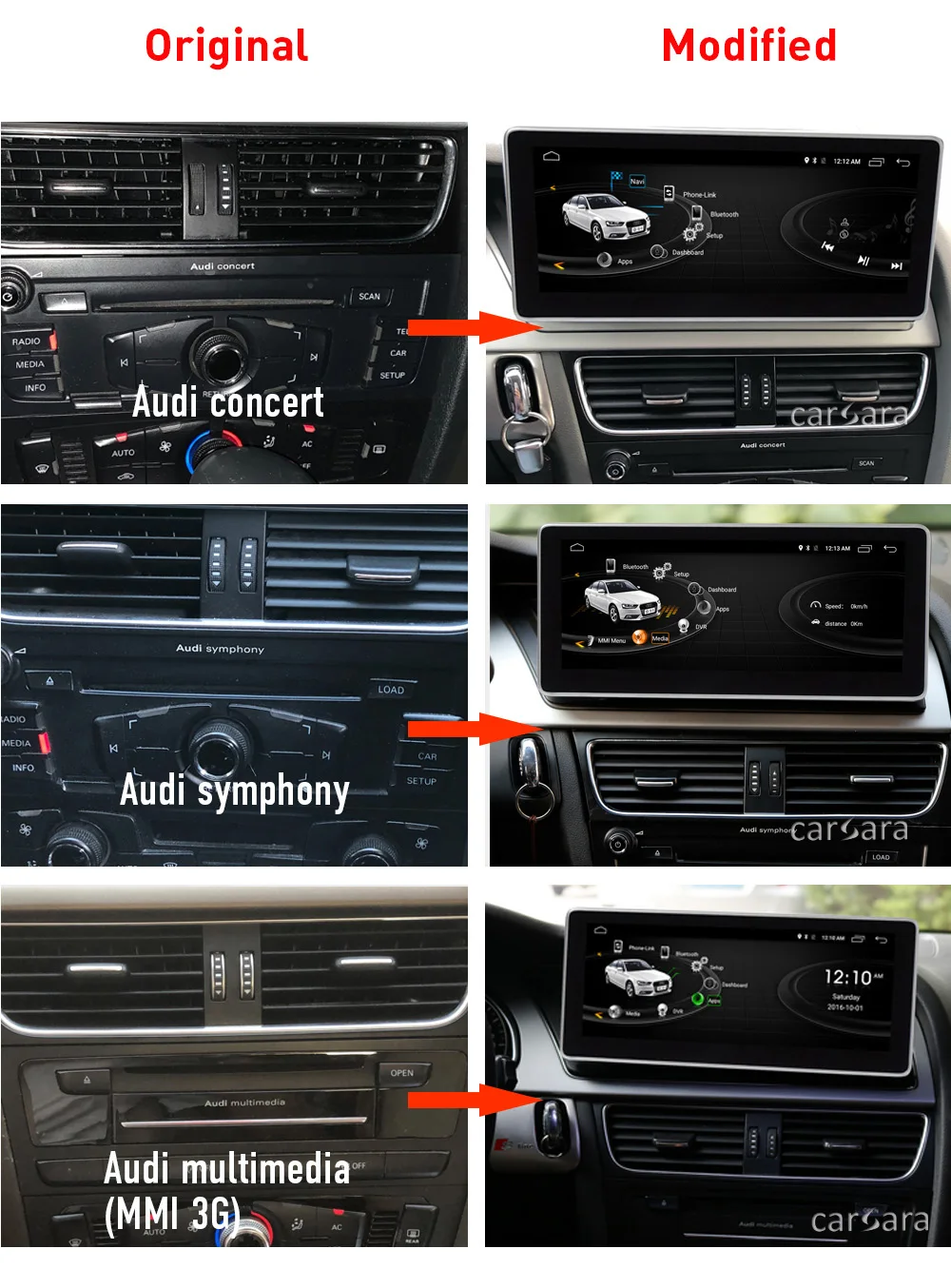 4+64g Android Headunit Stereo 